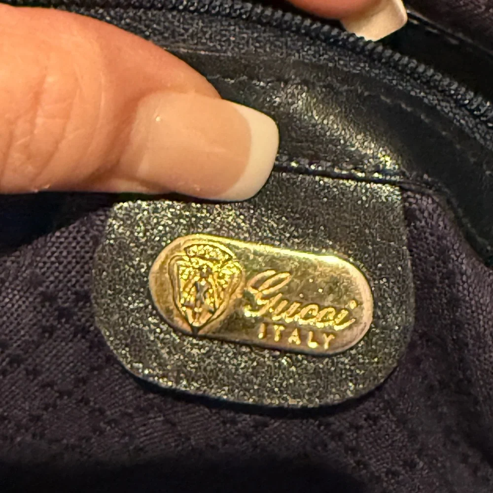 Gucci GG Monogram Supreme Sherry Web Ophidia Boston Doctor Satchel Bag Vintage - Picture 16 of 16